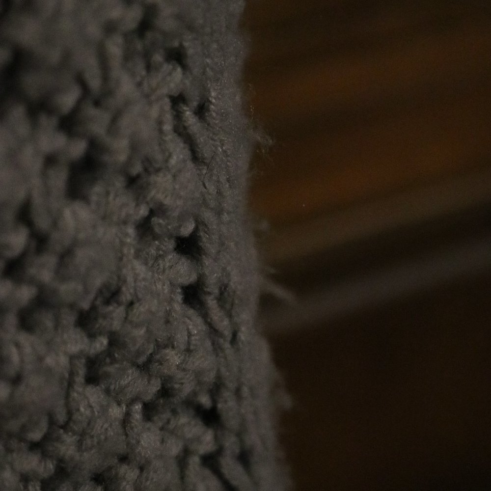 Vintage Sweater Gray Wool Blend Dress #542 - Picture 2 of 6